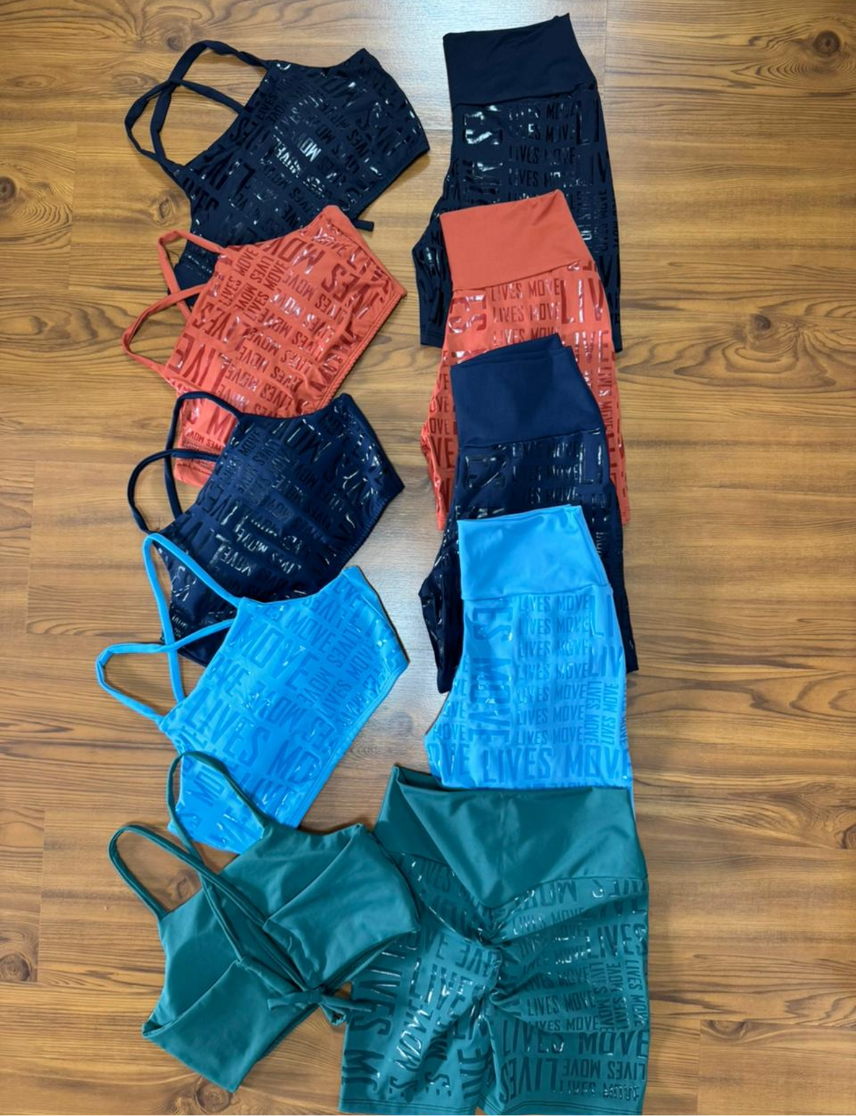 Conjunto Life Fitness short empina BB top com bojo removível