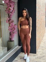 Conjunto legging cappuccino