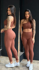 Conjunto legging cappuccino