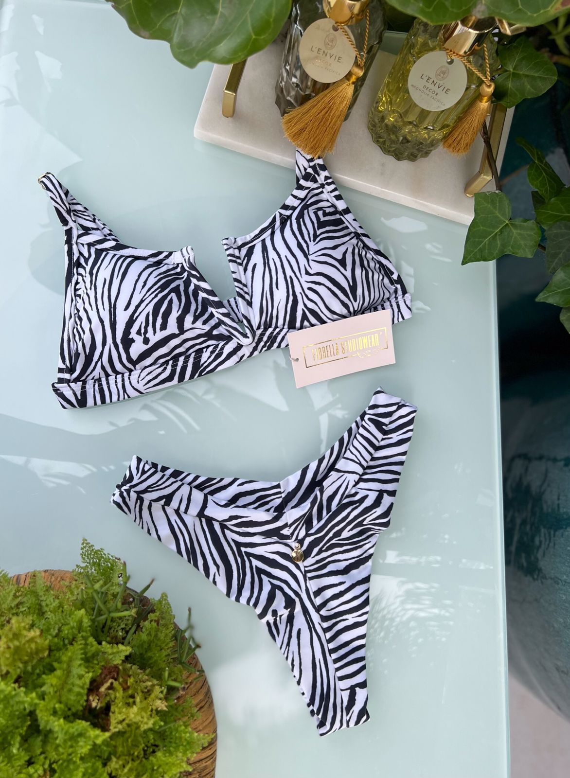 Biquíni Cecilia Zebra